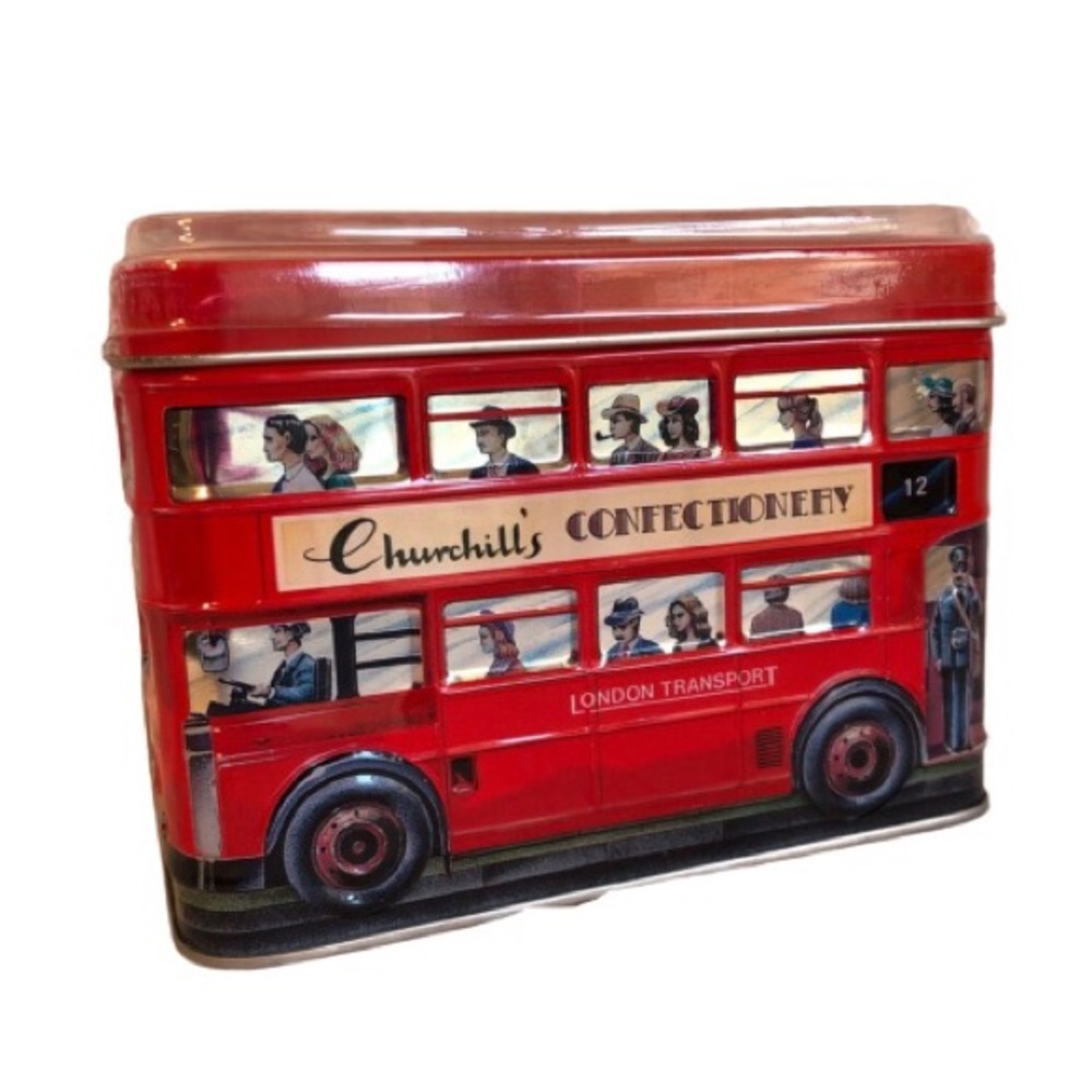 Churchill’s Confectionery Bus Tin Bank
